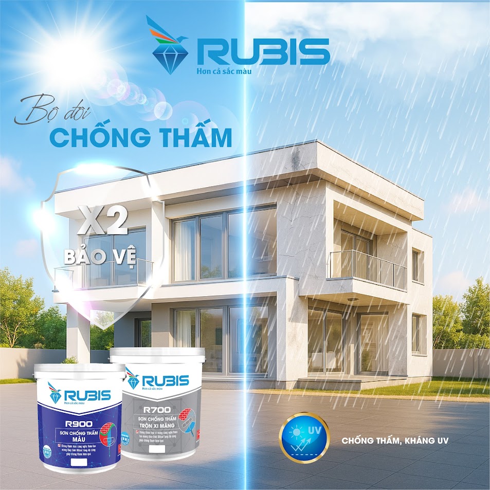sơn chống thấm rubis 