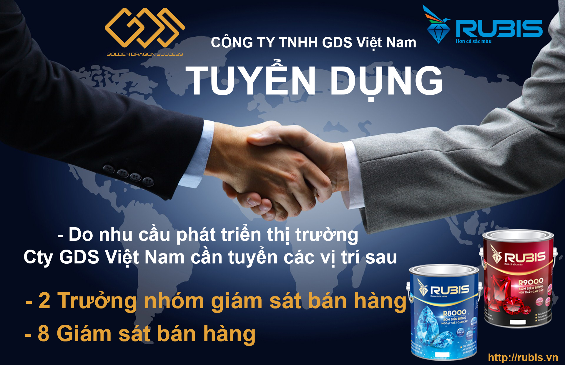 Tuyen Dung Giam Sat Ban Hang