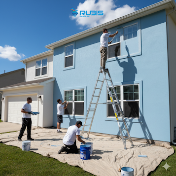 Sơn nhà khi trời nắng to